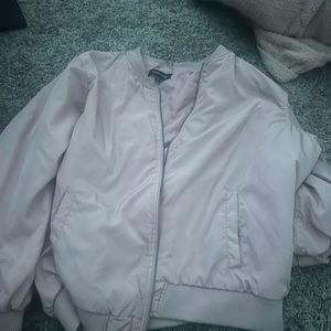 light pink jacket size 3X